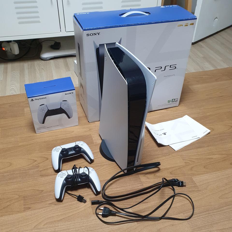 플스5 디스크버젼 풀박스