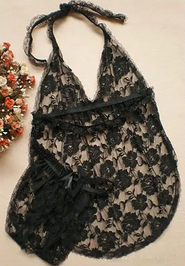 밑트임 팬티 섹시 올인원 일체형 이벤트 기념일 속옷 란제리