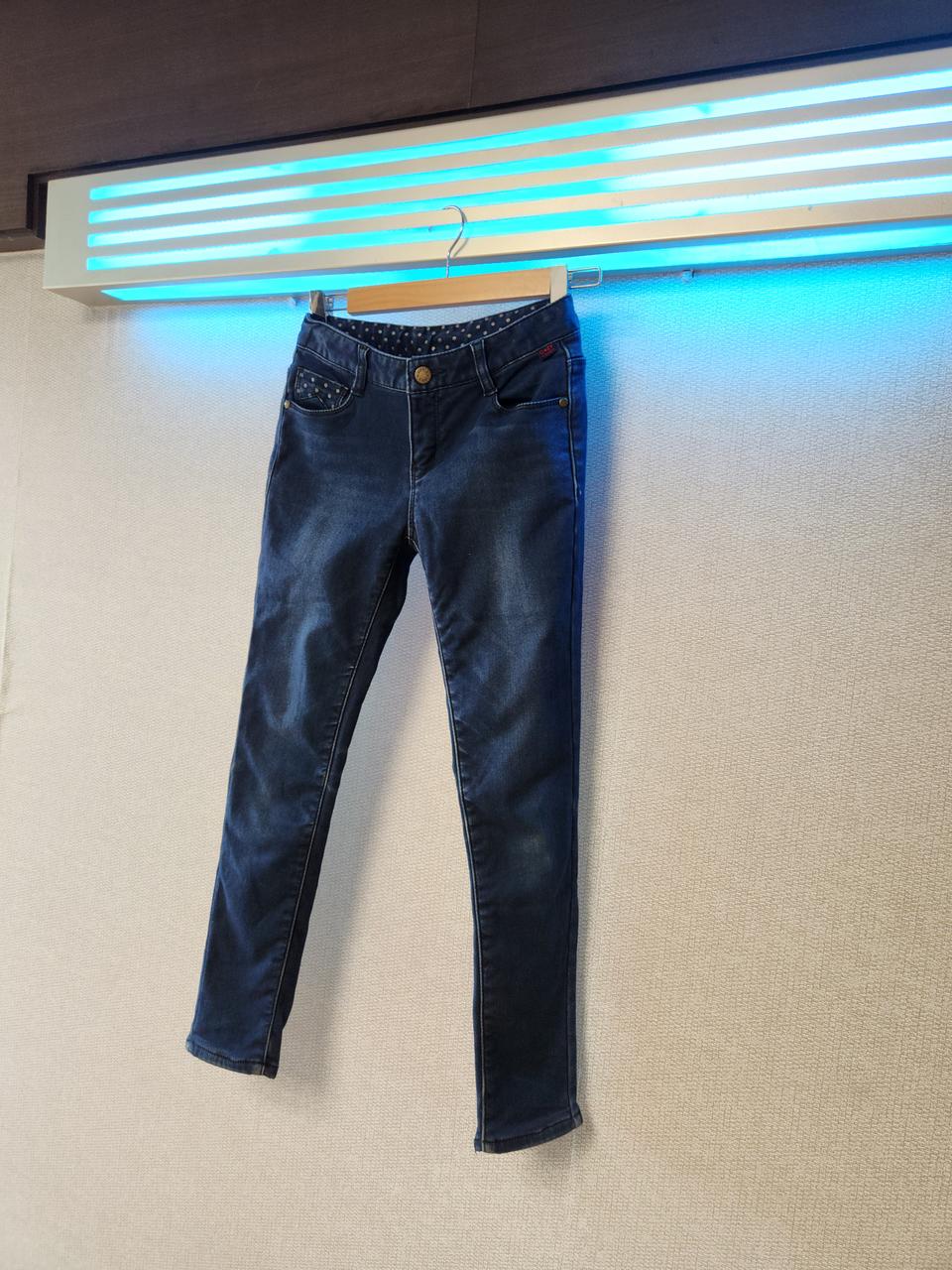 ♥♥"애플핑크♥♥" 기모 청바지(겨울)(반값택배가능)