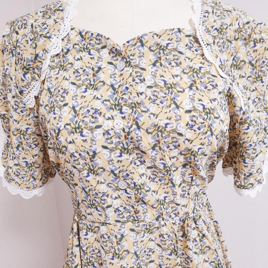 새상품 데일리 데이트룩 하트넥 레이스 원피스 바캉스 옷 휴가룩