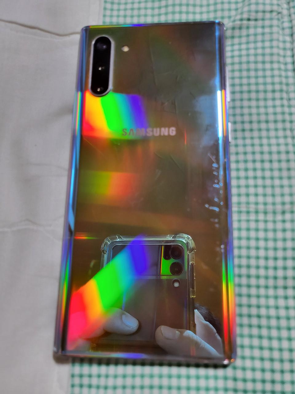 노트10 256기가 정상해지폰 판매합니다.