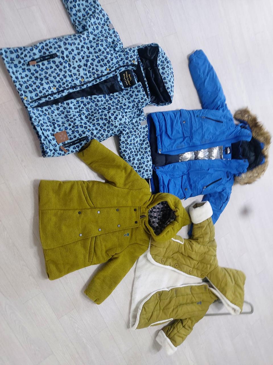 남아 겨울패딩 110. 일괄 노스페이스 미니로디니