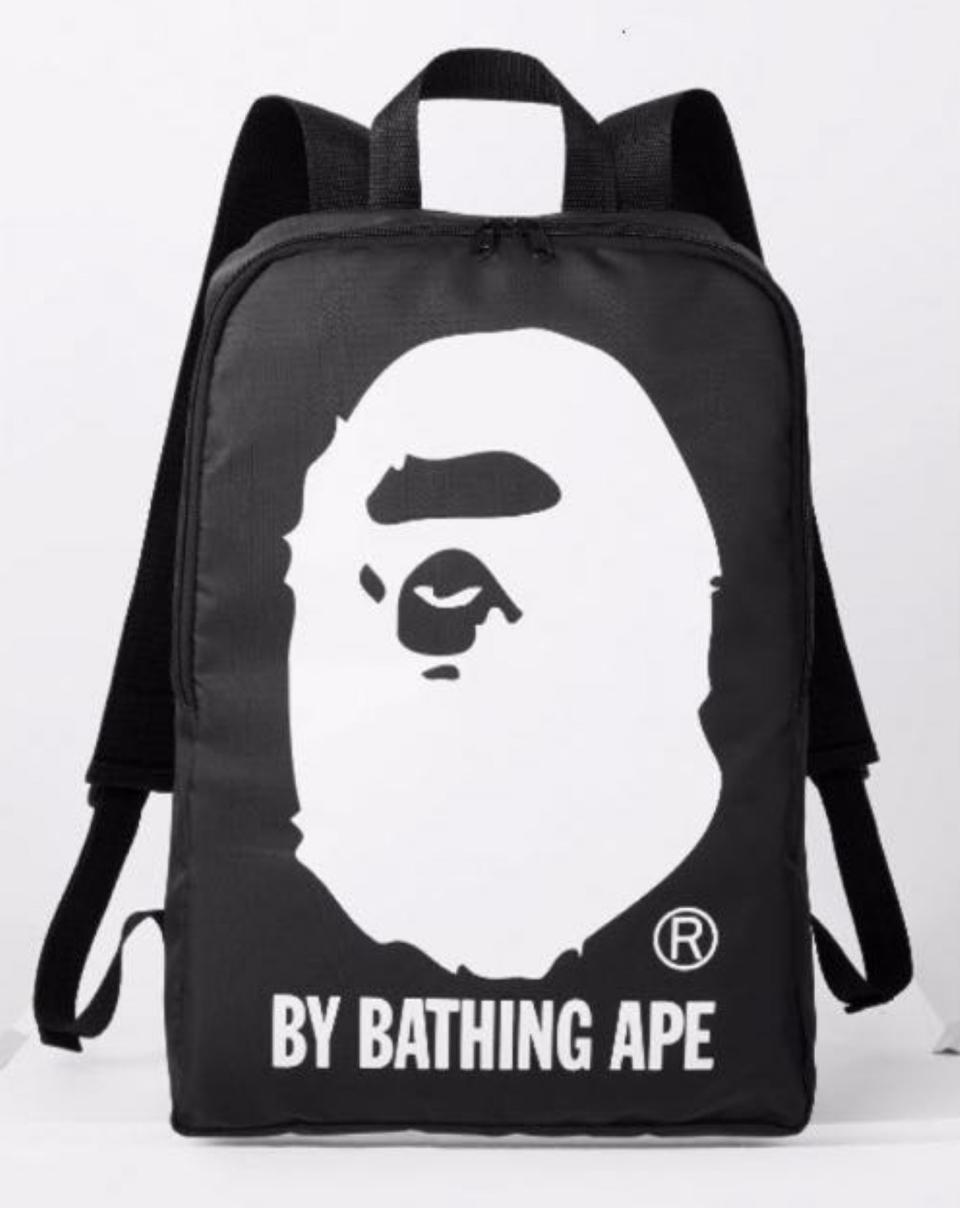 베이프 흰 빅사루 백팩(정품)