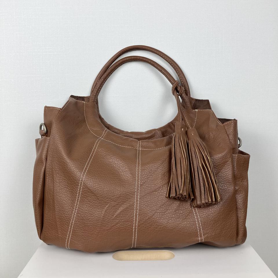 클로쉬 브라운 토드백 빈티지 구제 a532