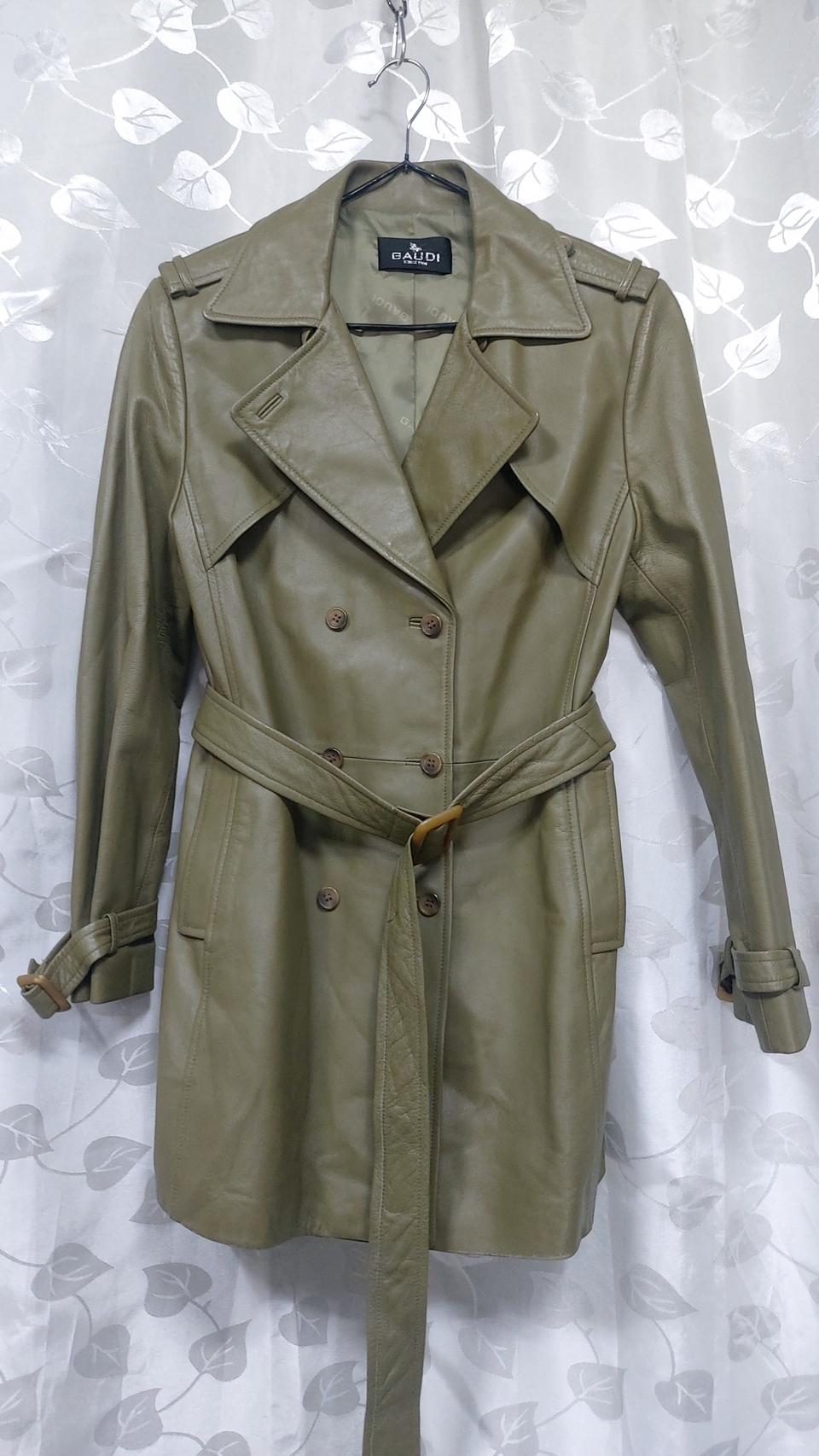 가우디 부드러운 양가죽 사파리자켓