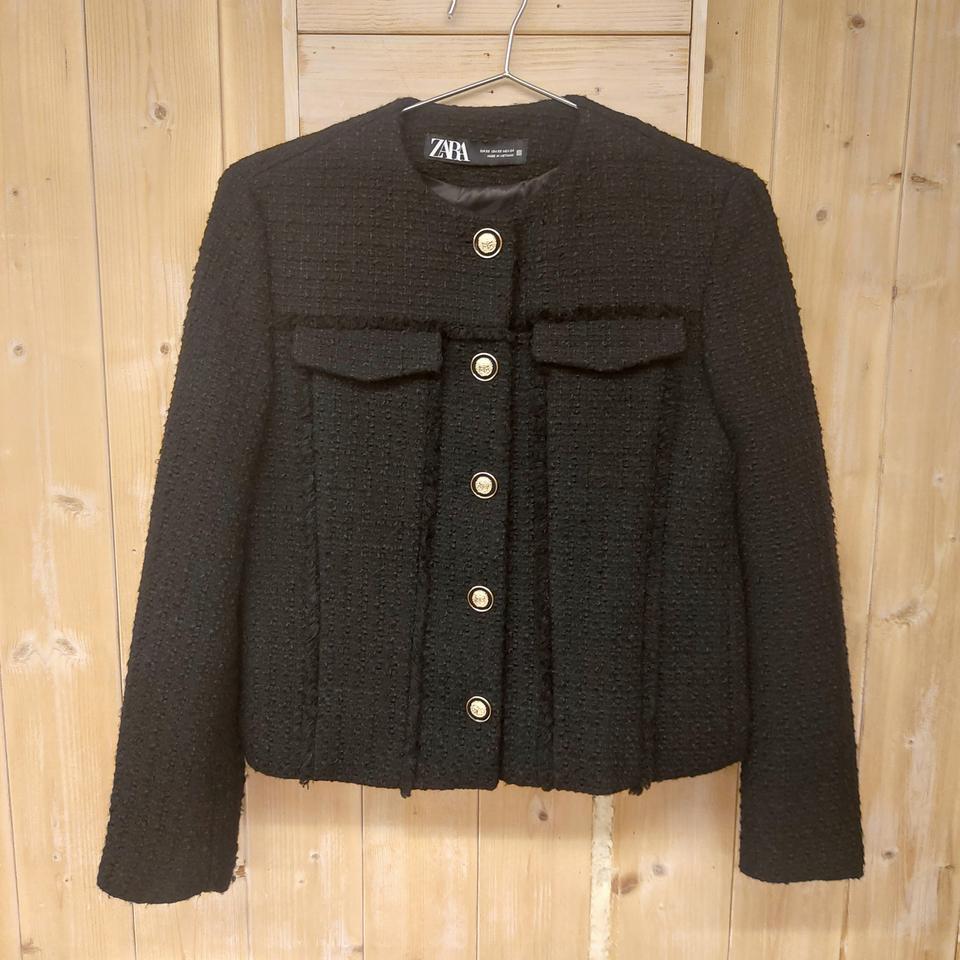 자라 ZARA 트위드 자켓