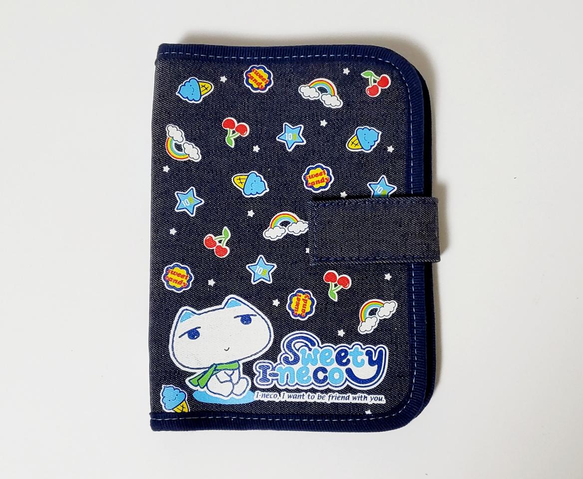 와와109 아이네코 다이어리 지갑 고전문구 아이네꼬 육공다이어리