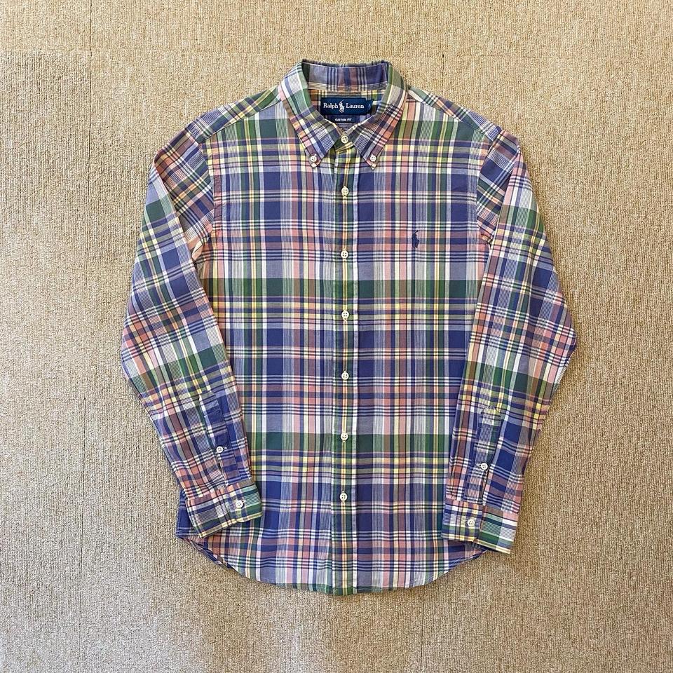 폴로 체크 셔츠