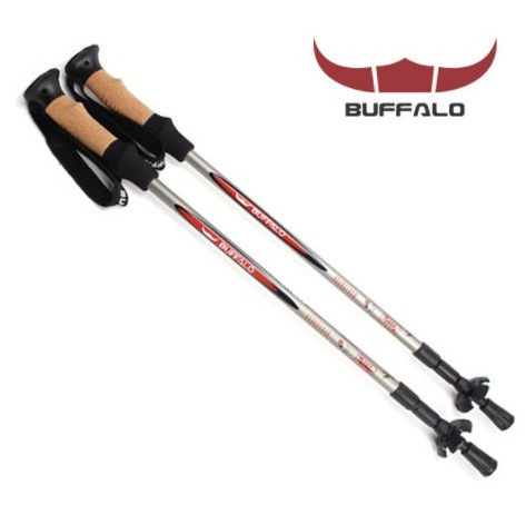 특가/ 버팔로 모히칸 3단 등산스틱  2P 세트 AC1271