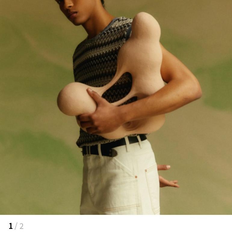 앤더슨벨 모나코 니트 베스트m