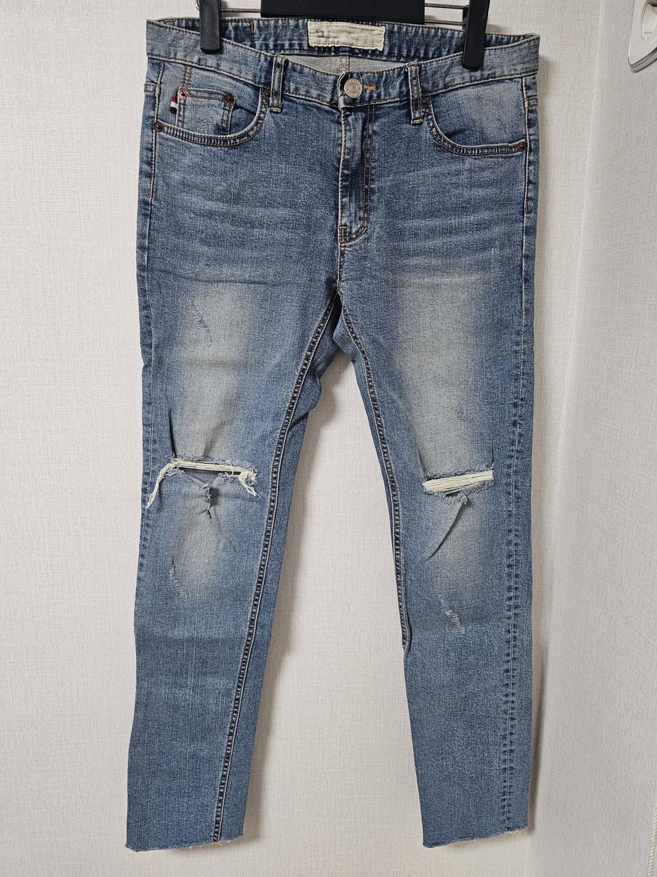 스판 무파진 청바지