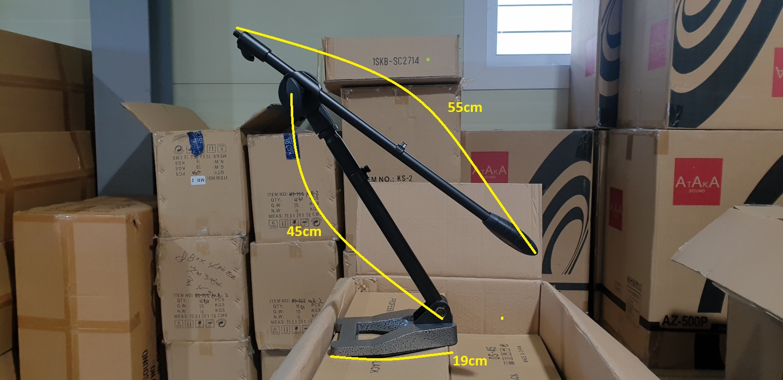 마이크스탠드 팝니다 KOOL SOUND DS-45