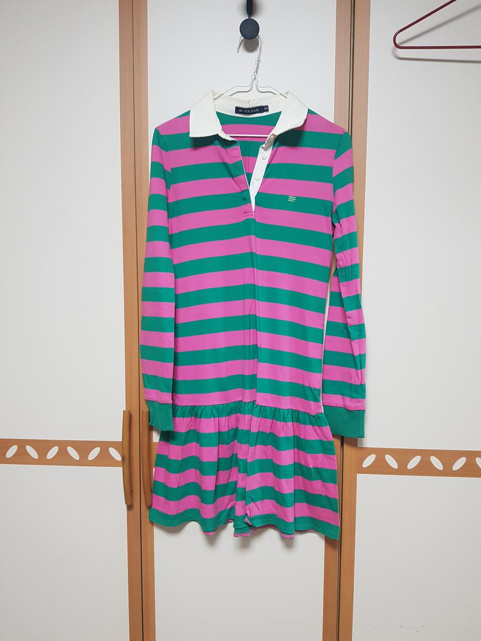 폴햄 스트라이프 원피스 xs