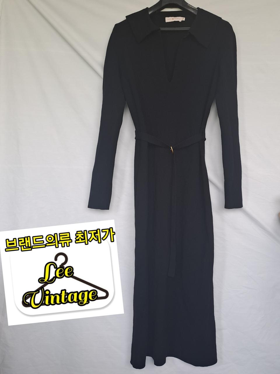 [XS]토리버치 니트 세일러 벨티드 롱원피스(정품)(최저가)