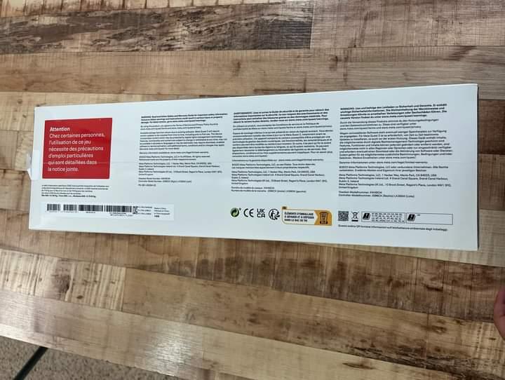 메타 퀘스트2 128GB 미개봉 판매합니다