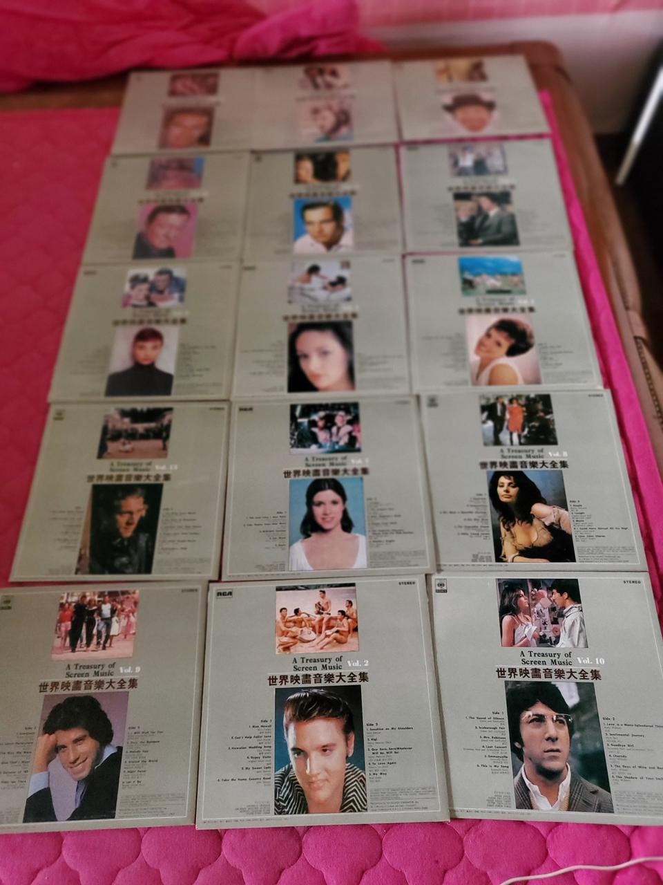 LP 판  외국영화  유명배우 입니다.