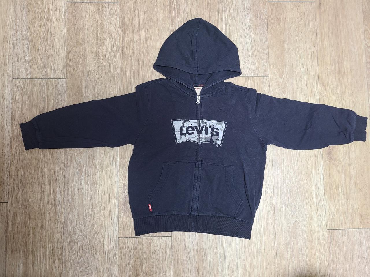 리바이스키즈 110사이즈 유아후드집업 간절기후드집업 키즈후드집업