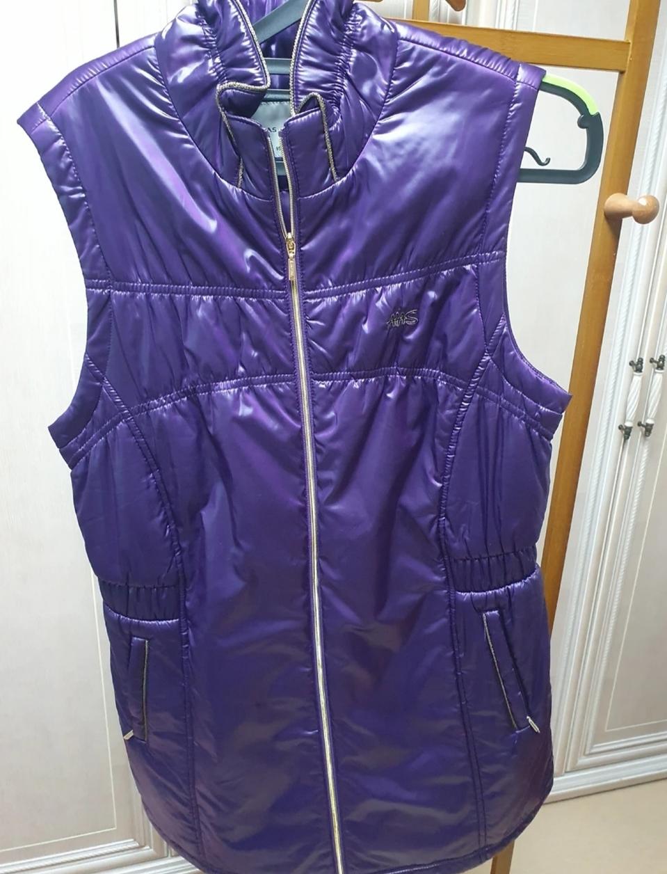 여성골프패딩조끼