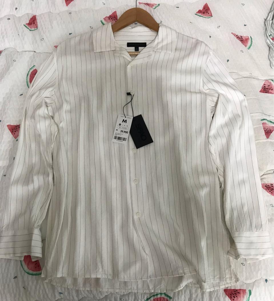 (새상품) 스파오 모던오픈카라셔츠 판매해요