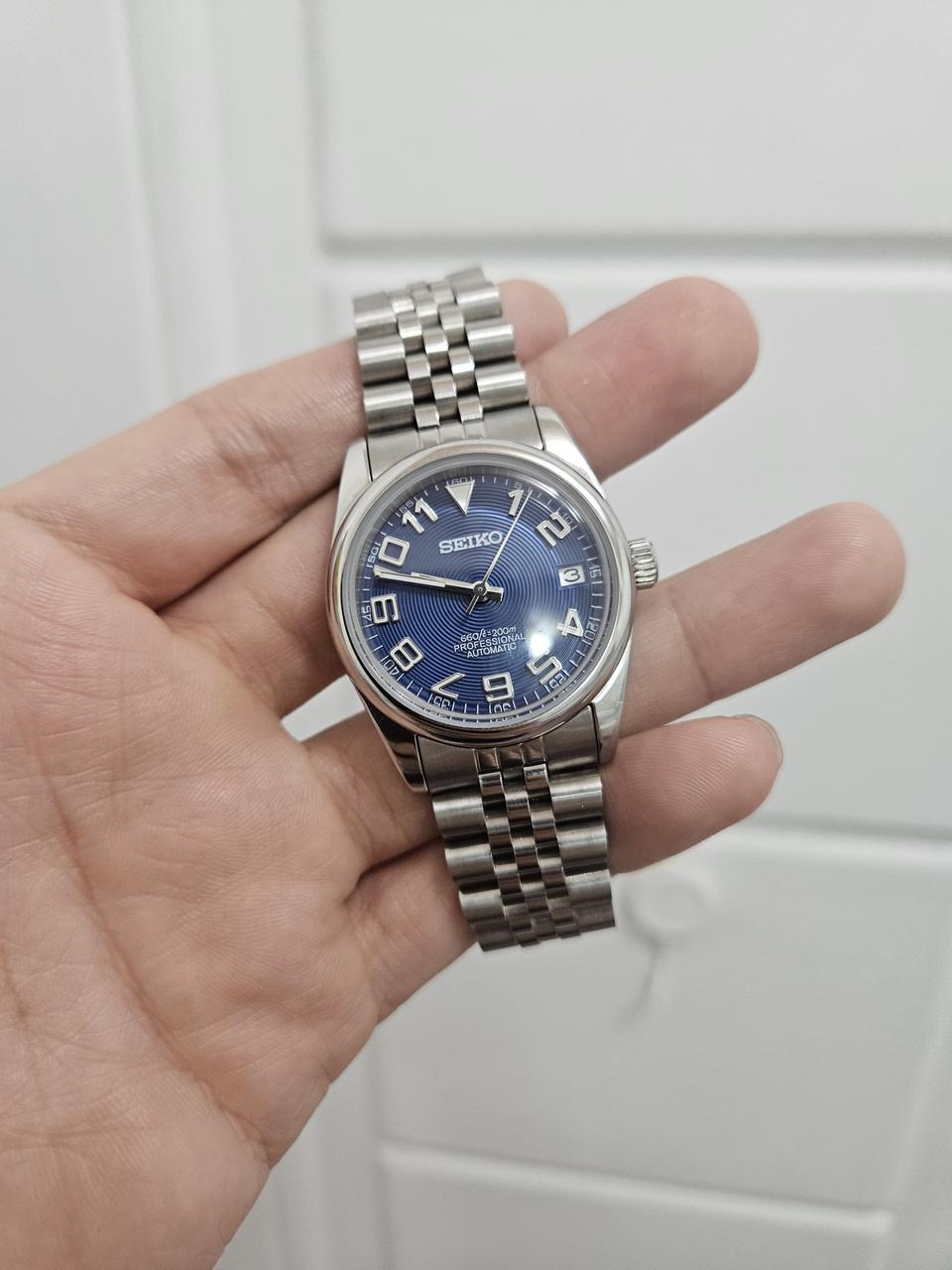 세이코 커스텀 MOD 36mm 데이저스트 오토매틱 시계