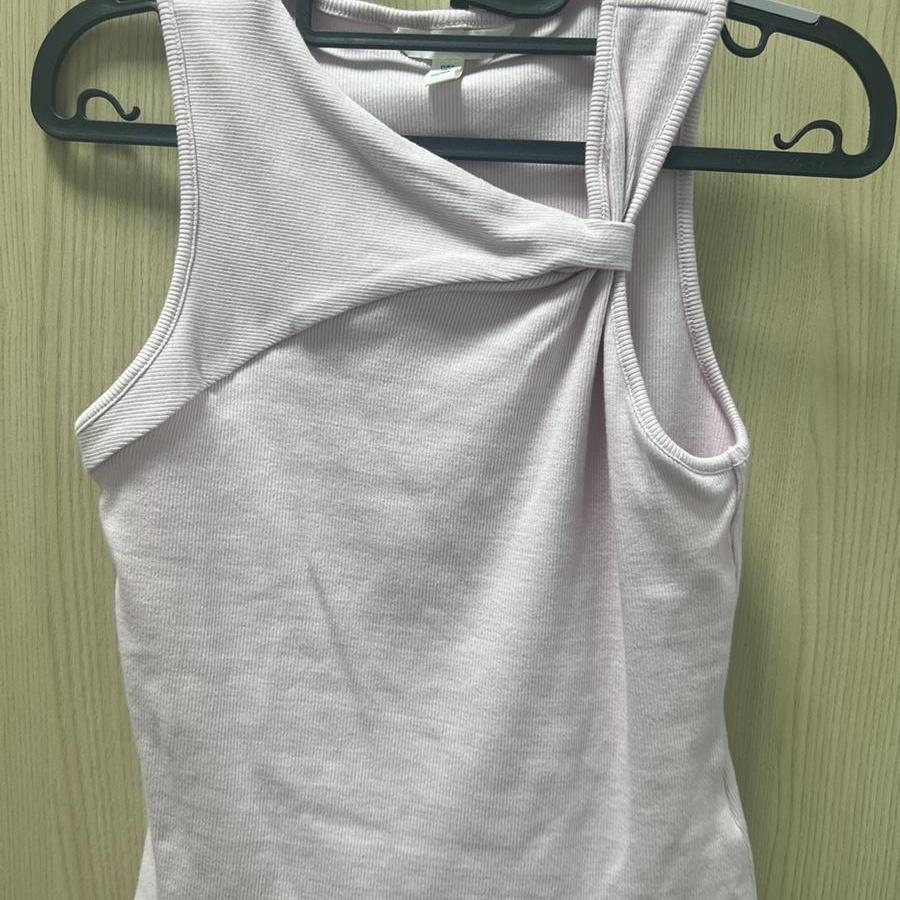 H&M 연핑크 나시