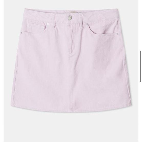 스파오 코튼 미니 스커트