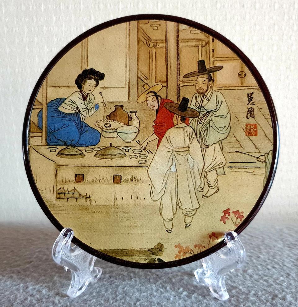 수집용 인테리어 단원김홍도 풍속도 3종세트