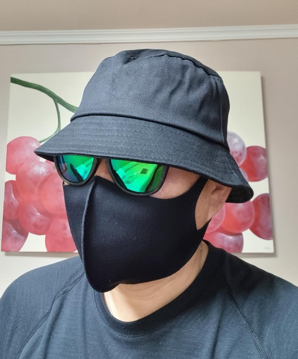 SOL 블랙 버킷햇 (M) 신개념 워킹. 등산. 골프모자(남녀공용)