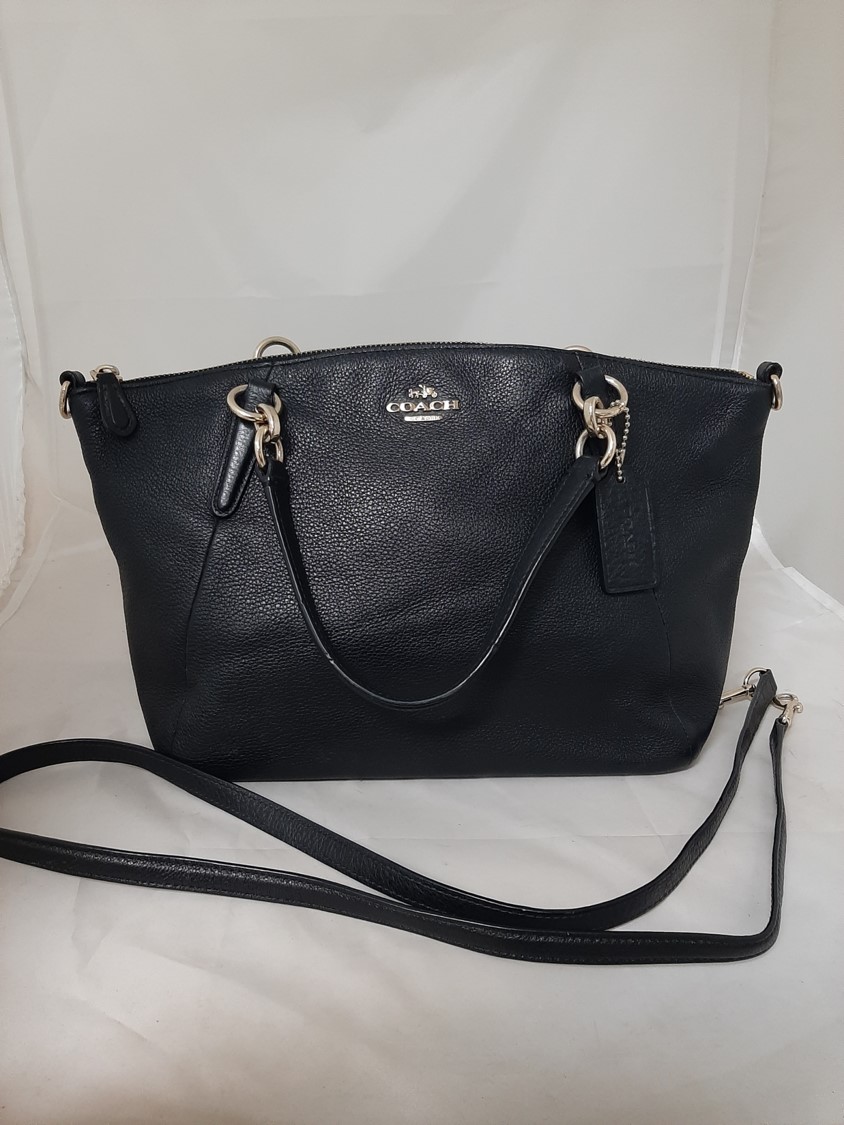 정품 코치 크로스 숄더백