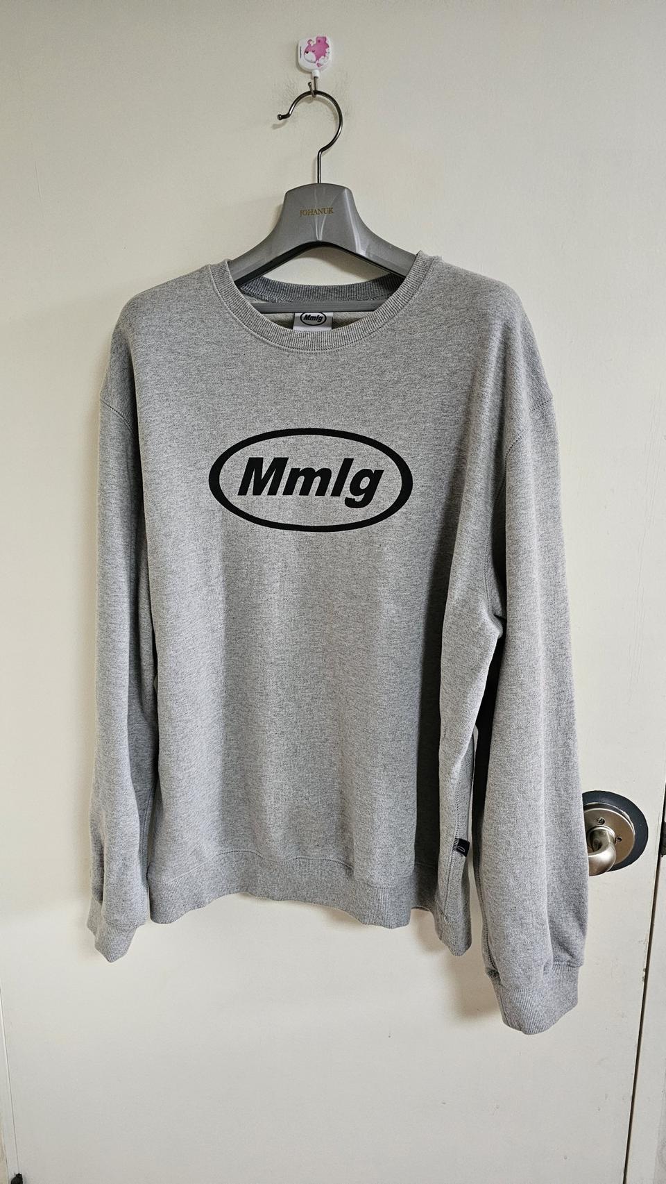 mmlg 라운드 기모 맨투맨 e43