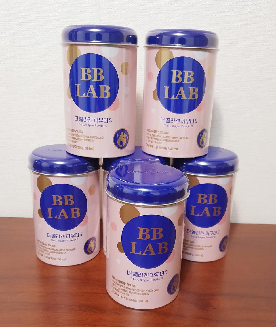 [미개봉새상품] 뉴트리원 비비랩 윤아 저분자 피쉬콜라겐S 6통 (6개월)