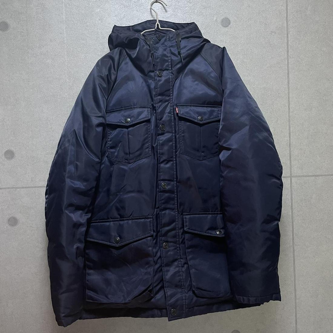 리바이스 패딩 L