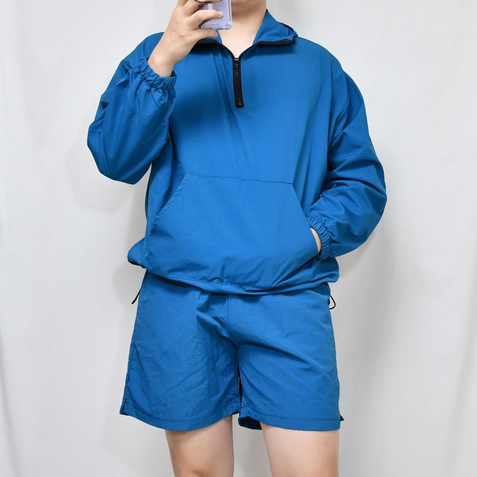 남자 아노락 트레이닝 세트 바람막이 맨투맨 고프코어룩 애슬레저룩