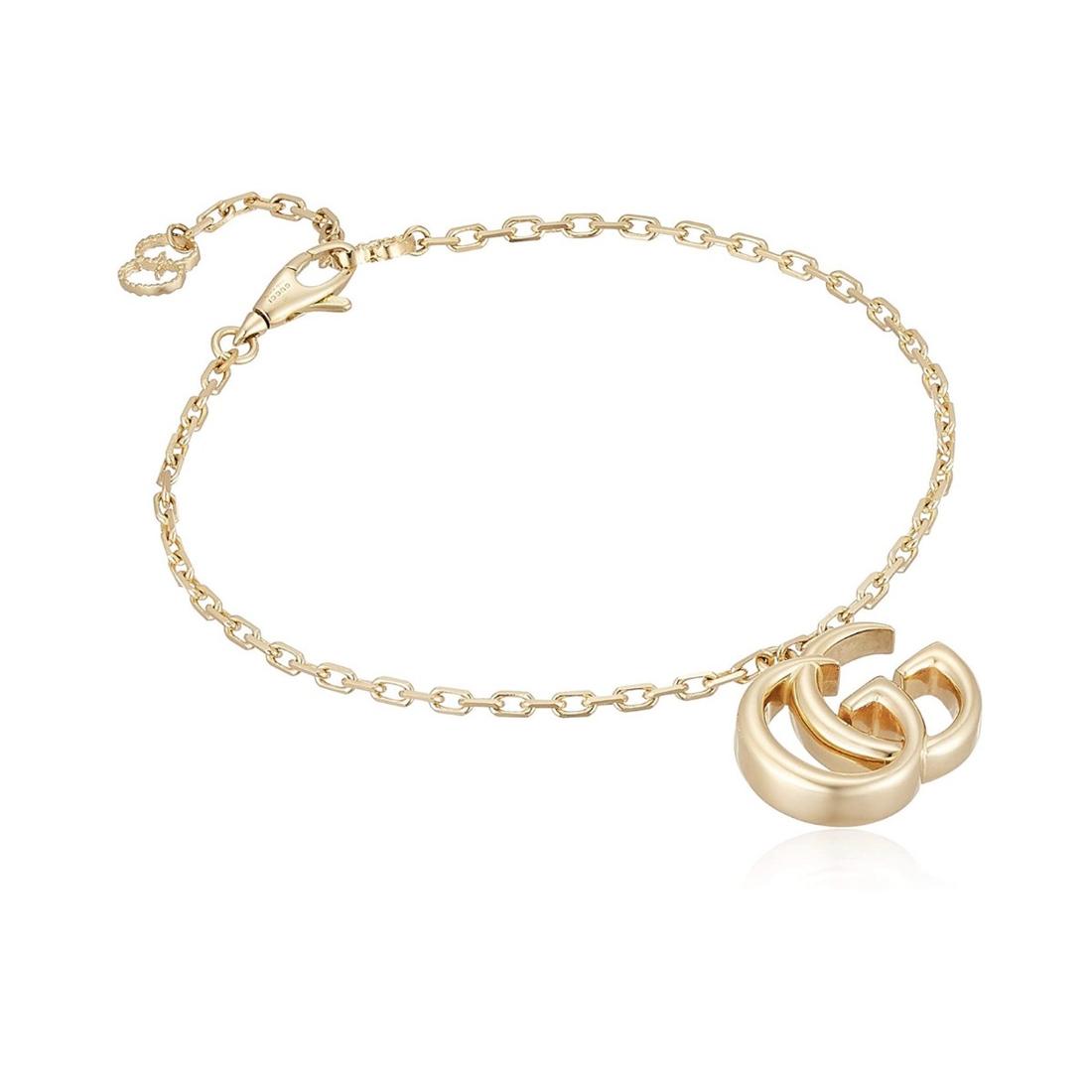 (정품)(새제품) 구찌 파인 주얼리 18K 골드 런닝G 팔찌