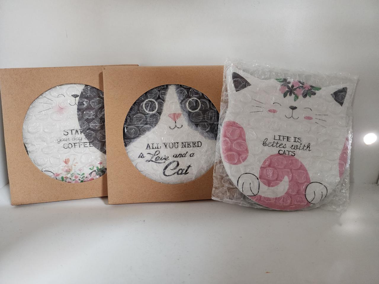 도자기 티코스터3개일괄