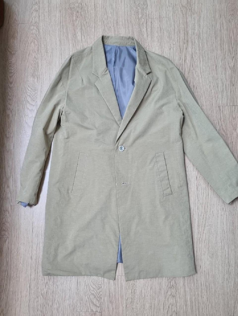 옴므 베이지 코트 105