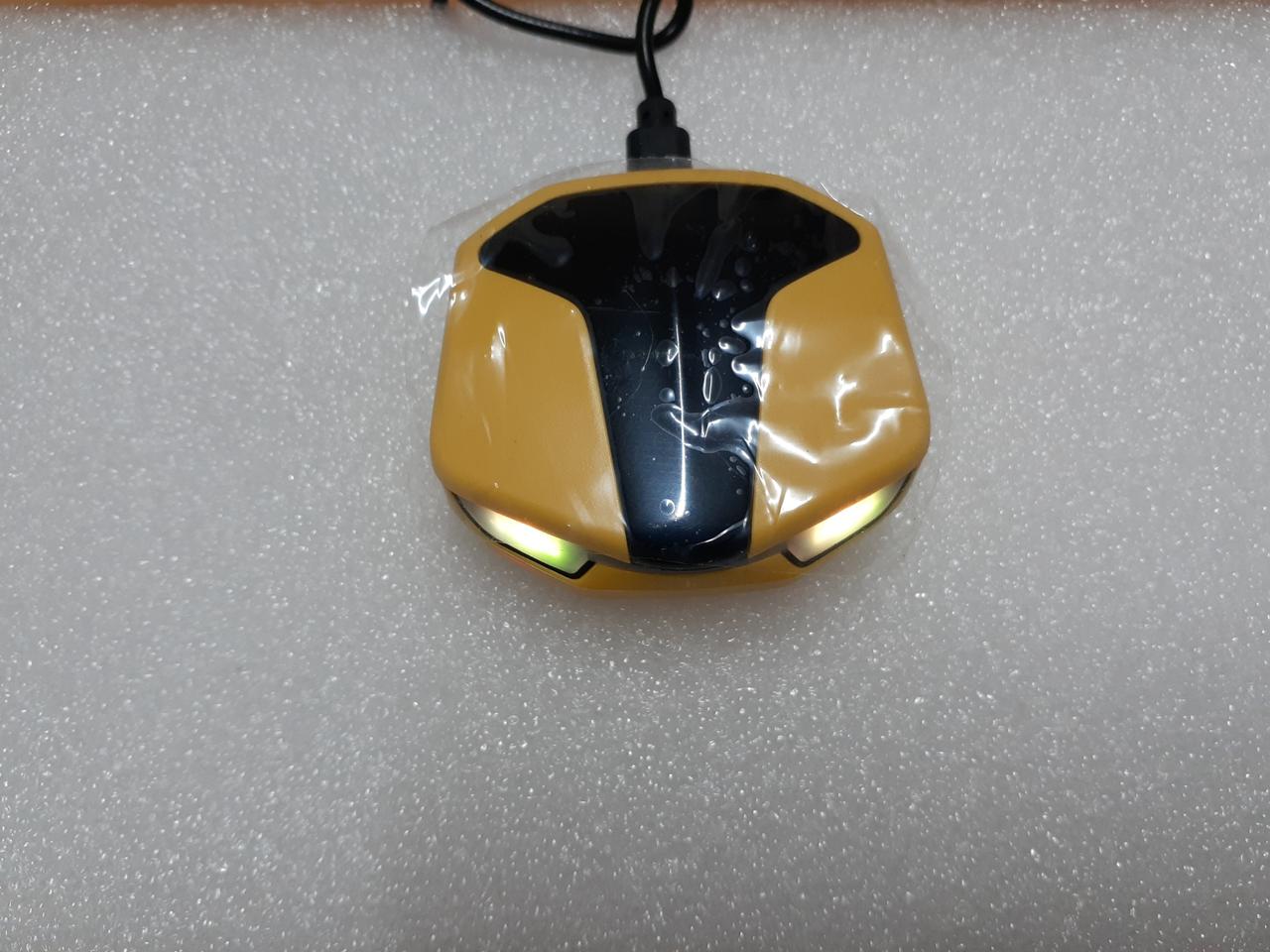 병아리색 LED블루투스 무선 이어폰 아이폰갤럭시태블릿노트북  호환