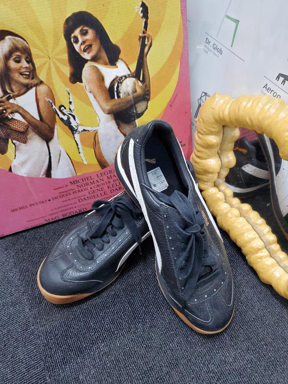 푸마 올드스쿨무드 블랙골프화 255 (KSM8)