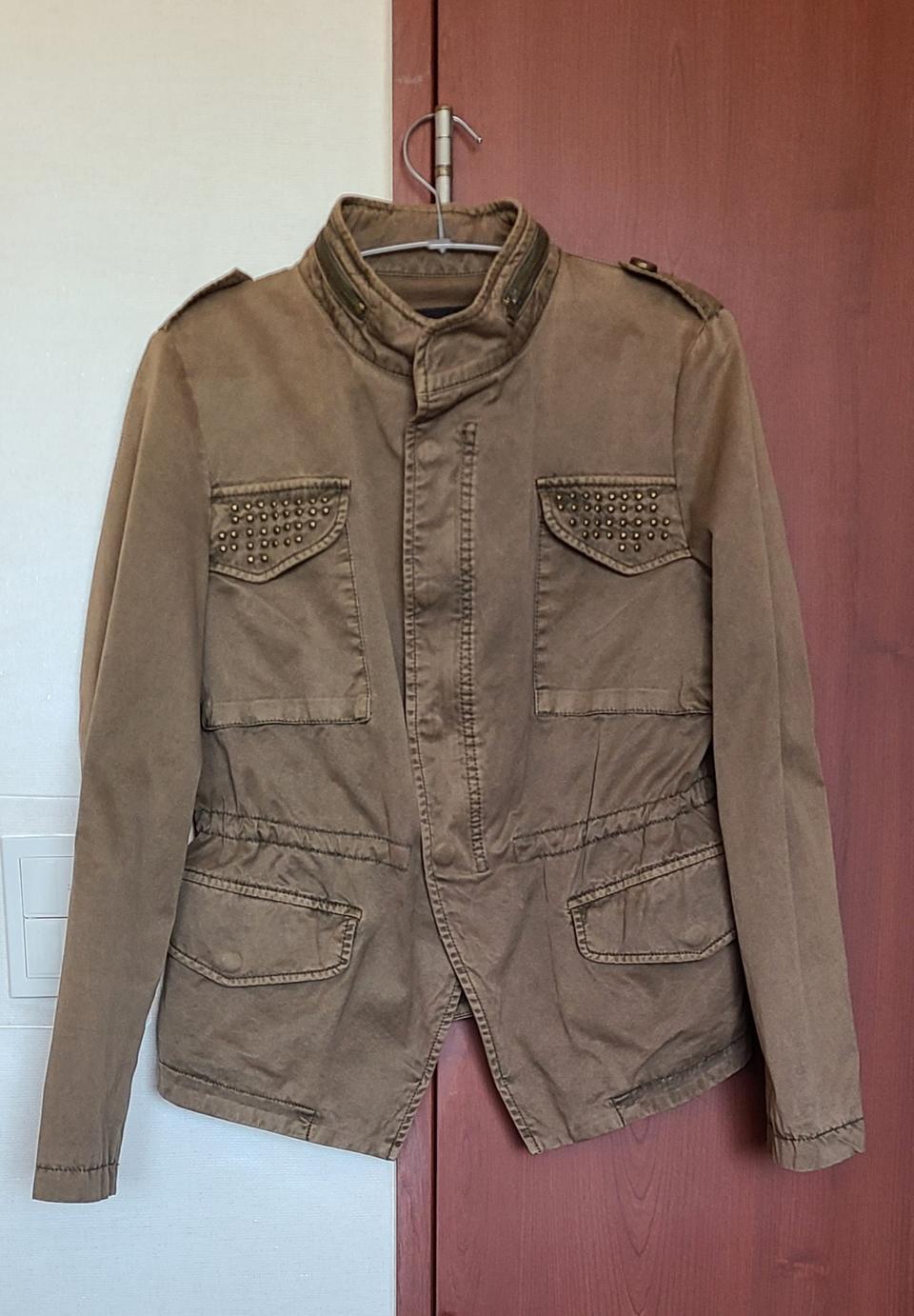 자라 워싱 빈티지 야상