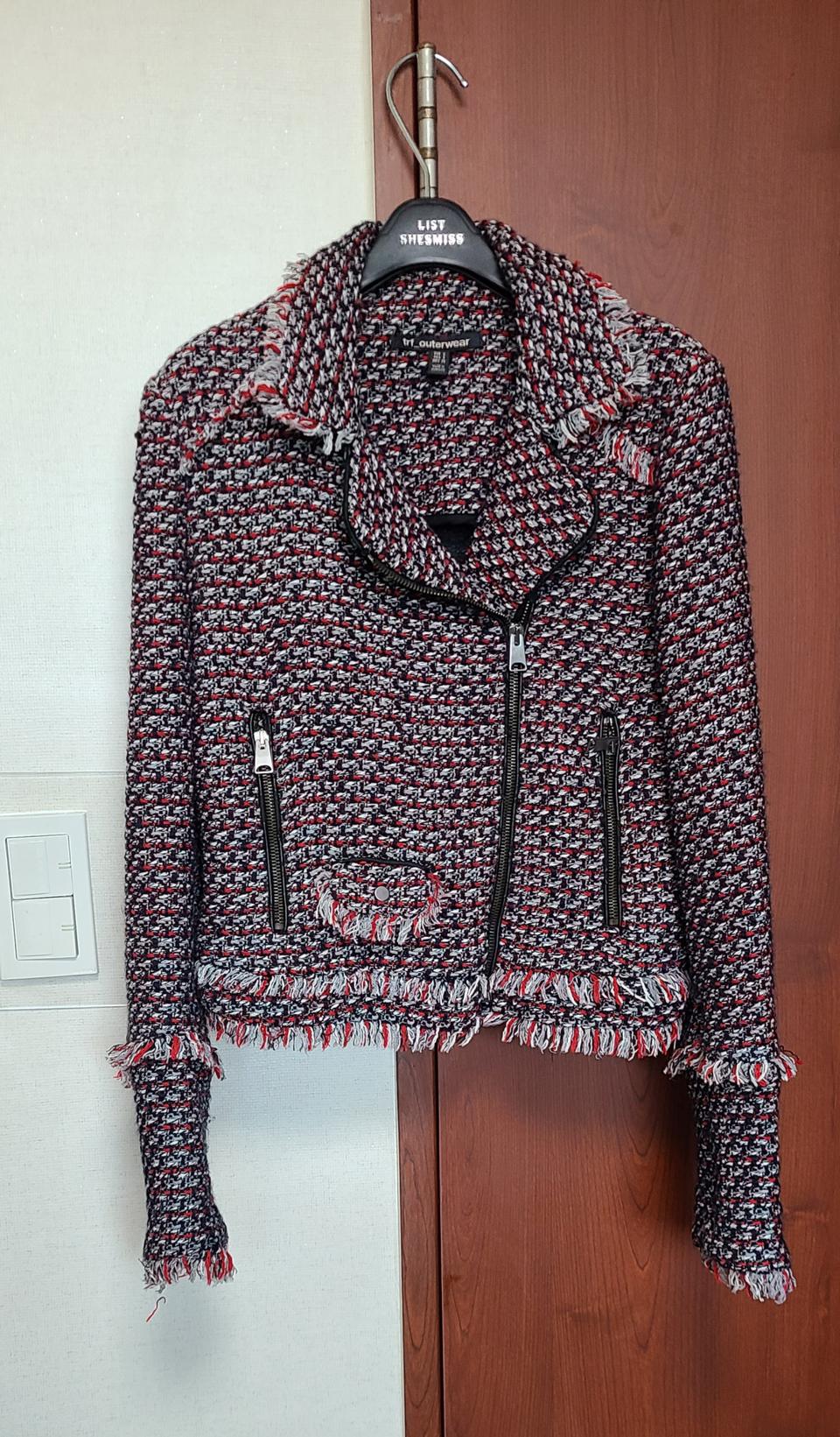 자라 트위드 숏쟈켓