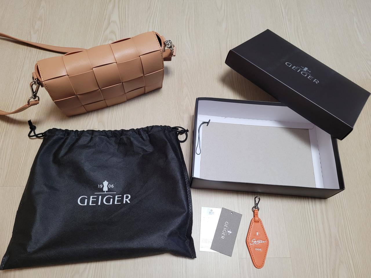 가이거 소가죽 가방