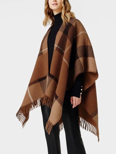 [ MaxMara ] 이태리 제조 양면 숄 아우터