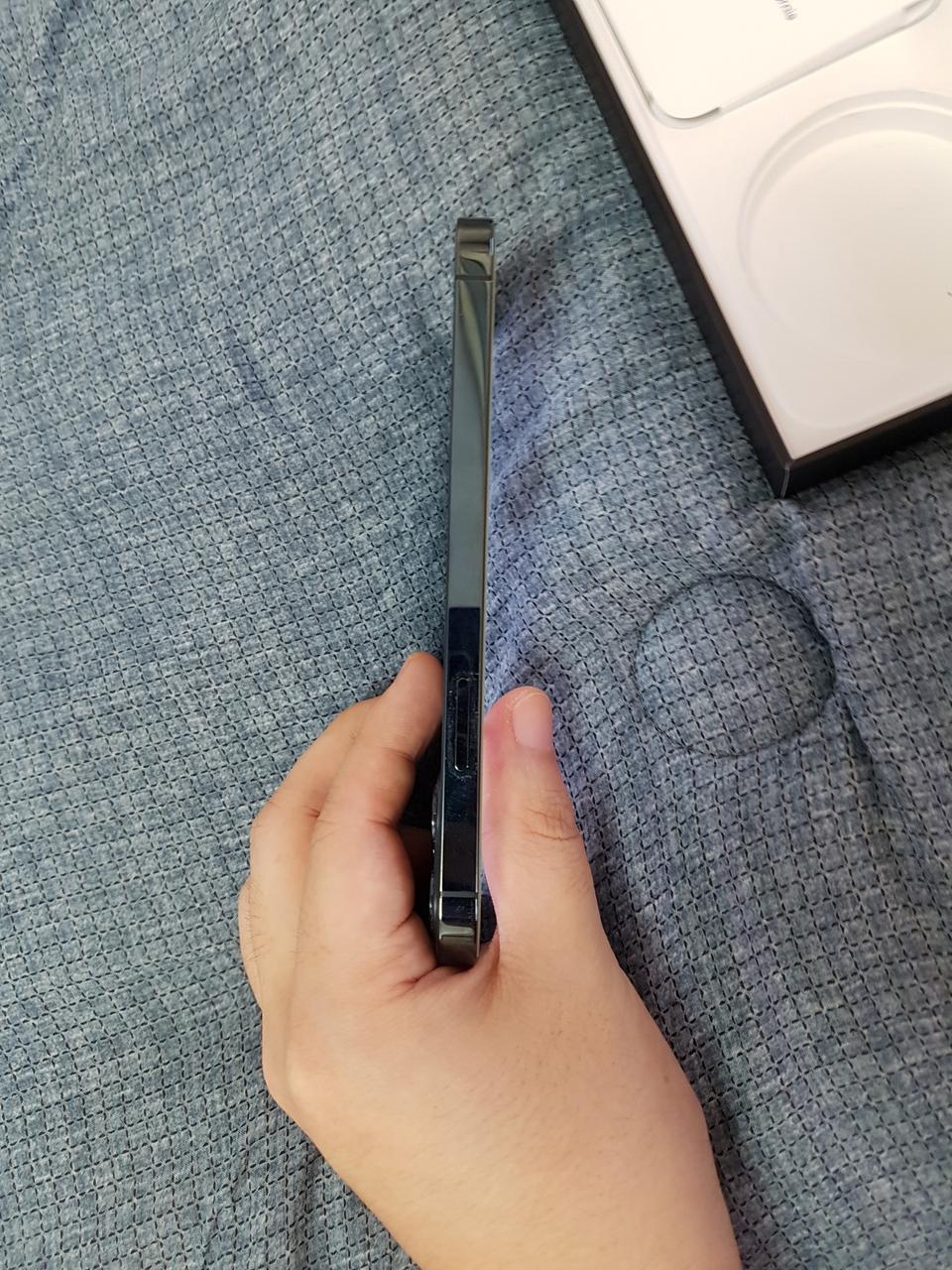 아이폰 프로12 128gb 퍼시픽블루(배터리100%,22년 11월리퍼)