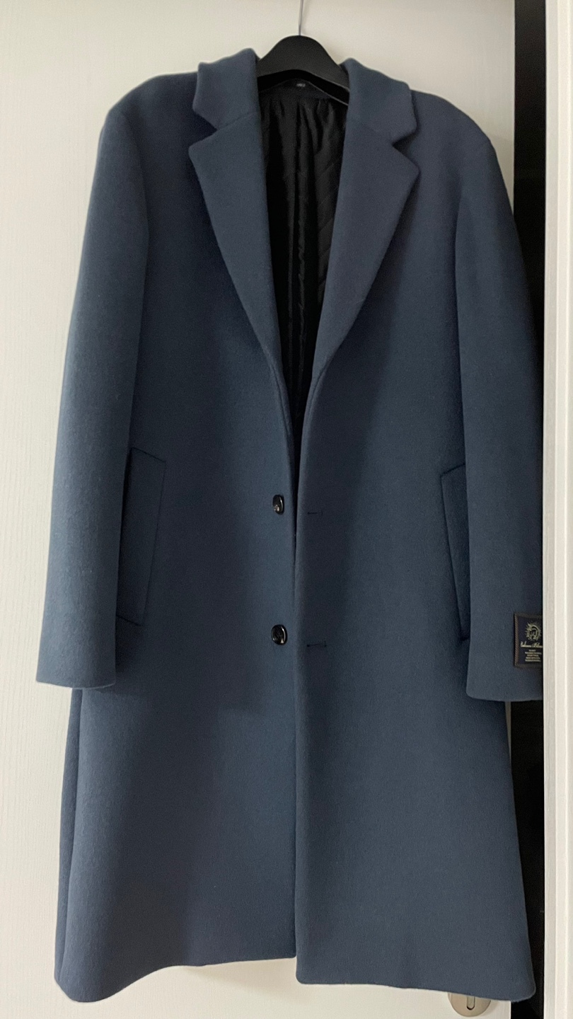 앤드지 캐시미어 블렌디드 코트 95 사이즈