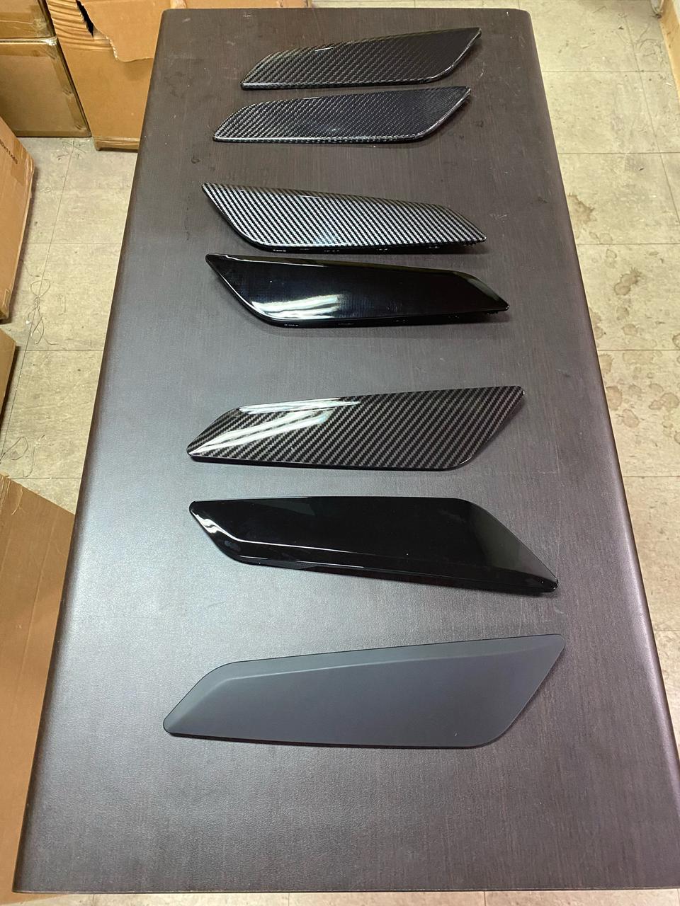 BMW 5시리즈 G30 블랙 카본 세륨그레이 에어브리더 에어벤트 가니쉬