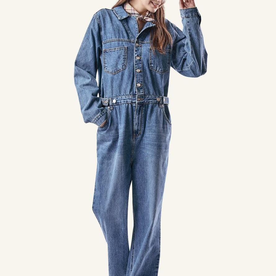 필로그램 점프수트 여성 S사이즈