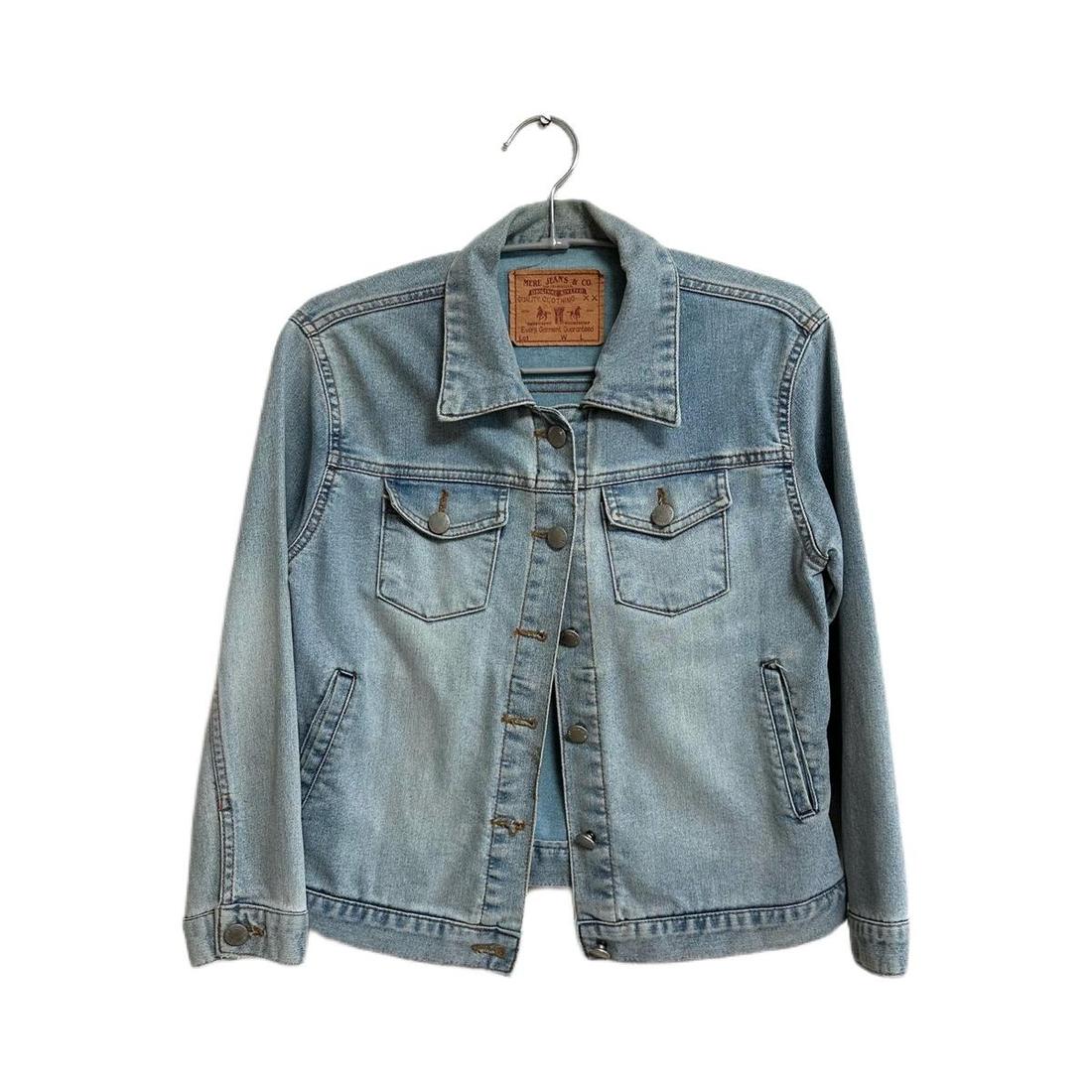 연청 데님 자켓