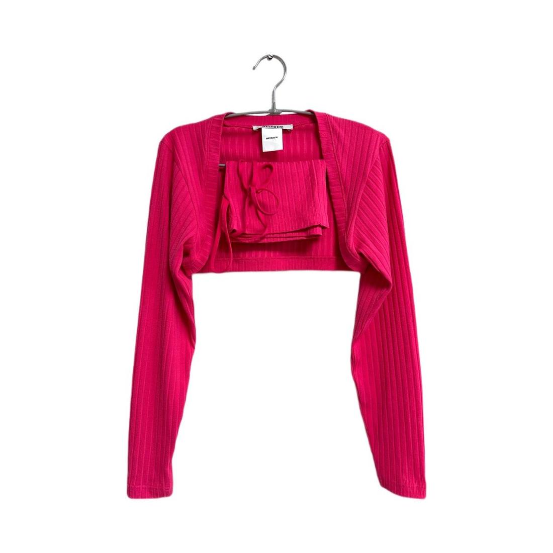 민더리 볼레로 가디건 세트