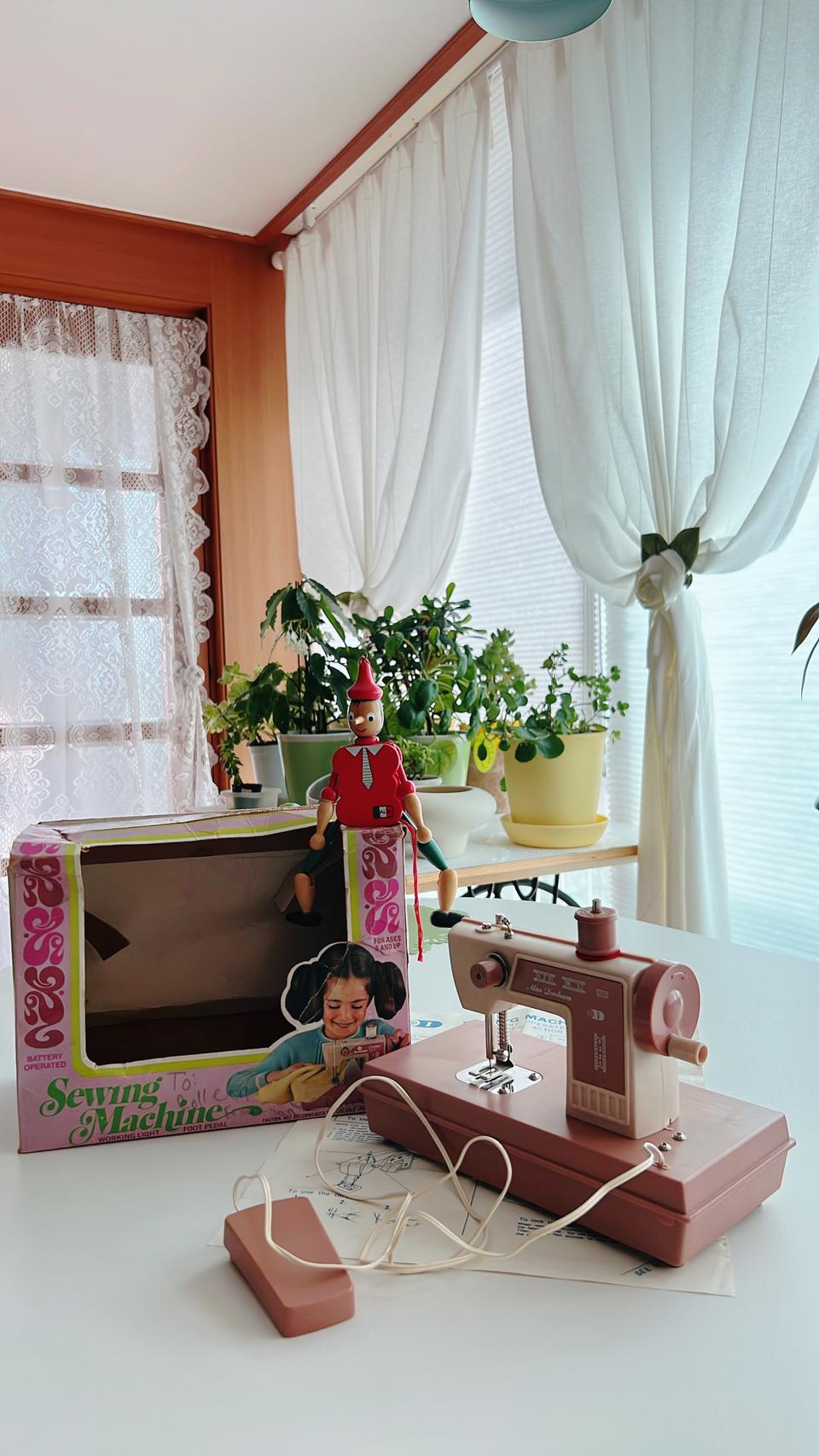 빈티지 쏘잉머신