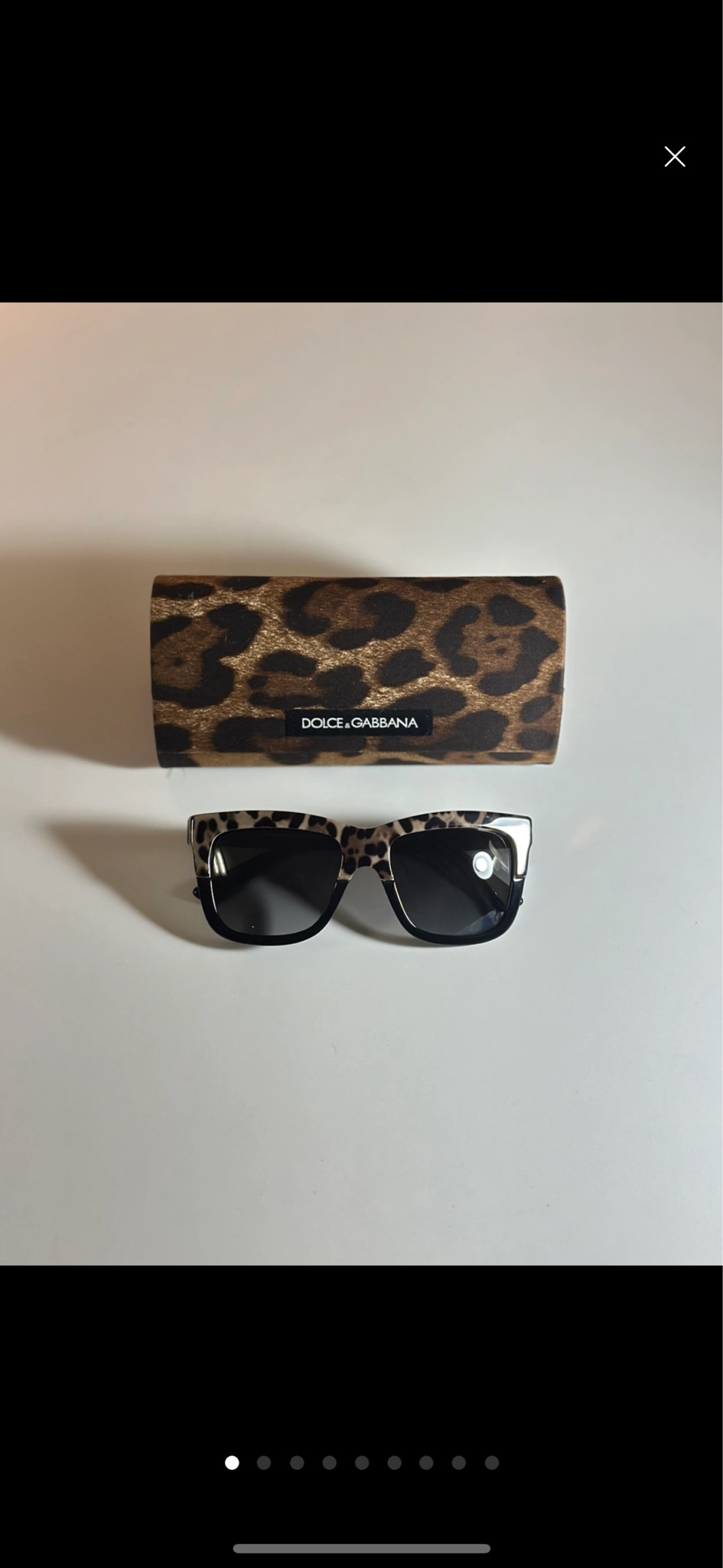 [돌체앤가바나] 레오파드 선글라스